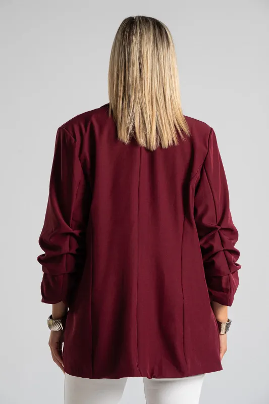 Casual Blazer Ruffle