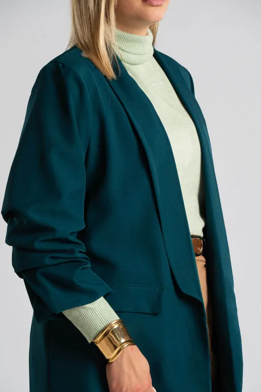 Casual Blazer Ruffle