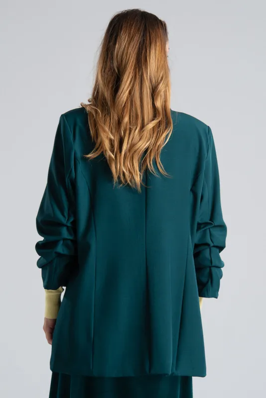 Casual Blazer Ruffle