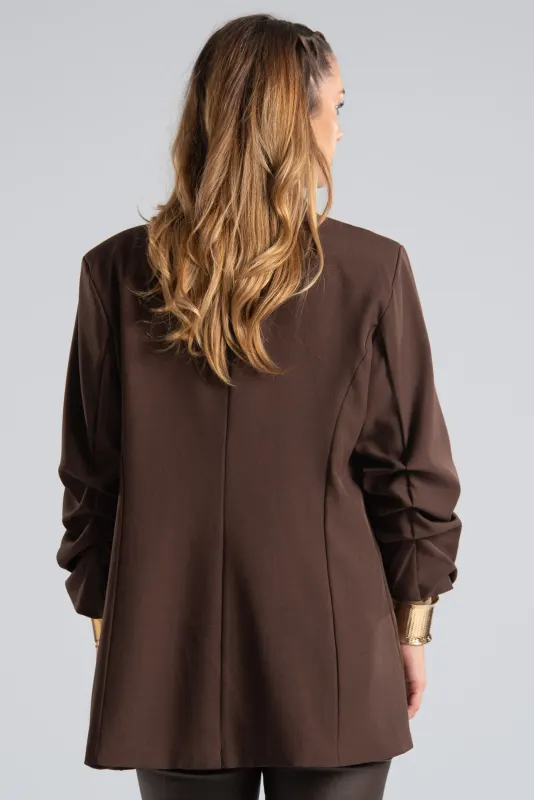 Casual Blazer Ruffle