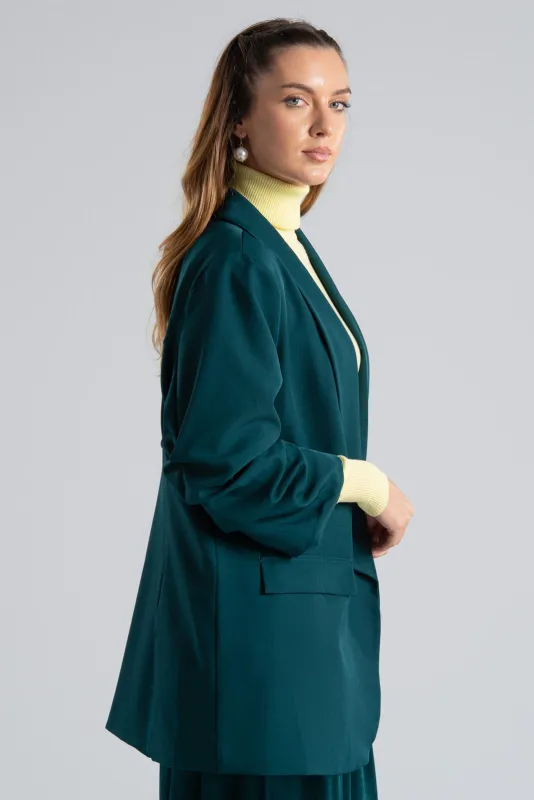 Casual Blazer Ruffle