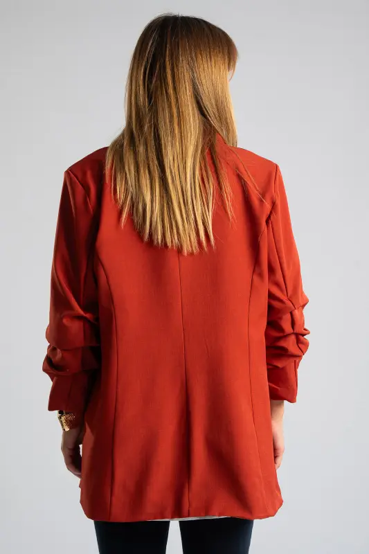 Casual Blazer Ruffle