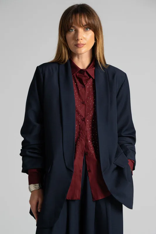 Casual Blazer Ruffle