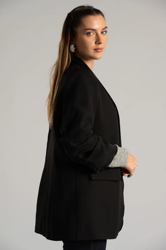 Casual Blazer Ruffle