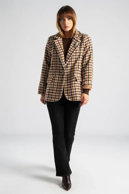 Blazer Checkered Pins