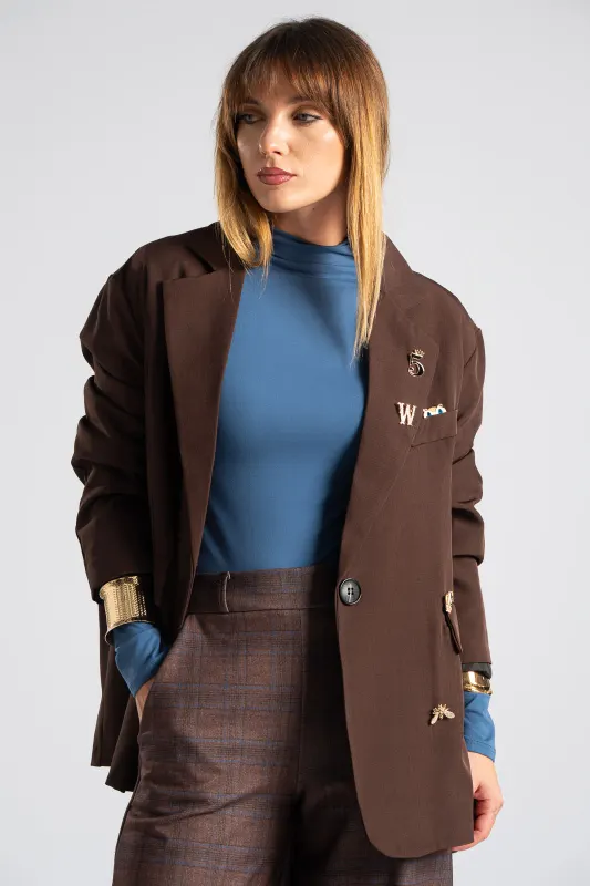 Σακάκι Κλασικό Καρφίτσες