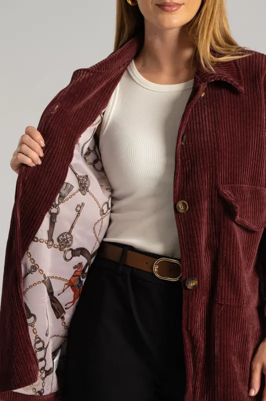 Jacket Conduroy Pockets