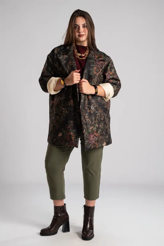 Blazer Long Floral 