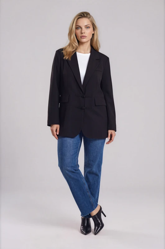 Blazer with Frog Closure