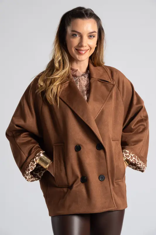 Σακάκι Σουέτ Paisley Φόδρα