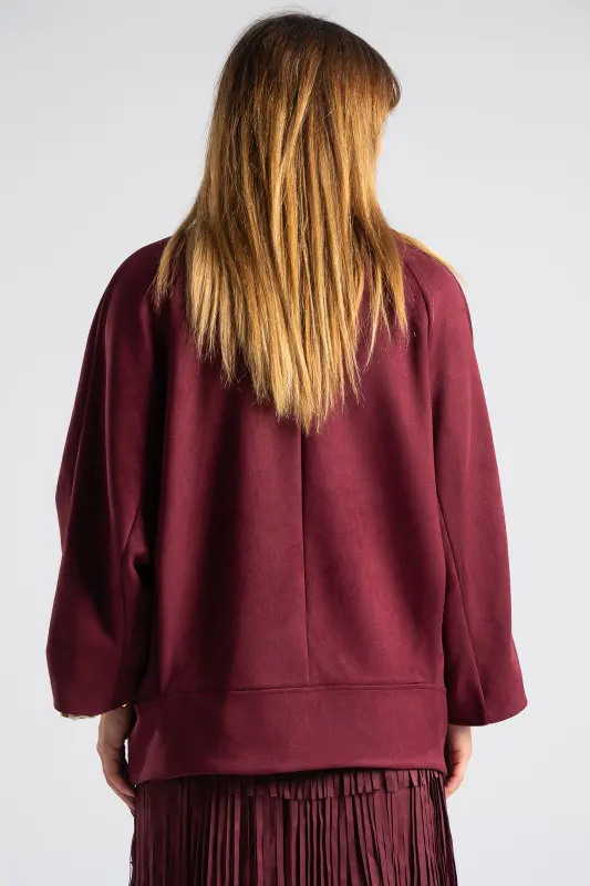 Σακάκι Σουέτ Paisley Φόδρα