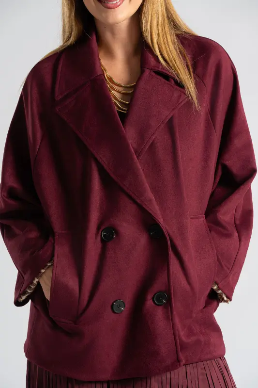 Σακάκι Σουέτ Paisley Φόδρα