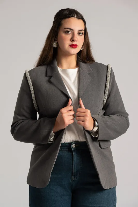 Σακάκι Στρας Βάτα