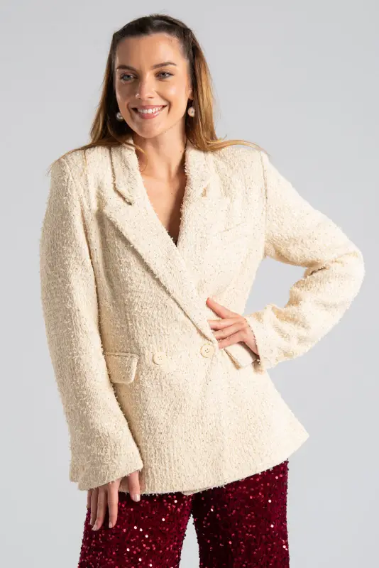 Σακάκι Τουΐντ Παγιέτα