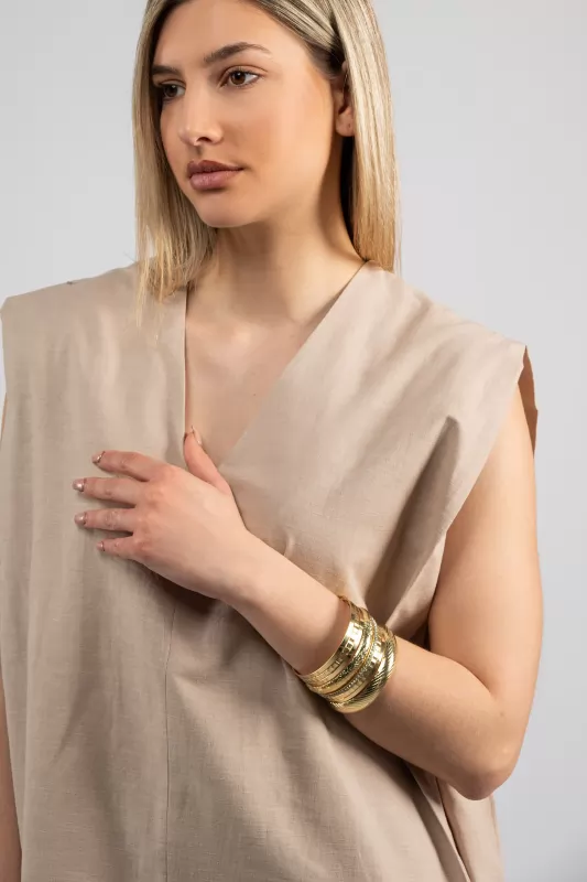 Σετ Bangle Ανάγλυφα