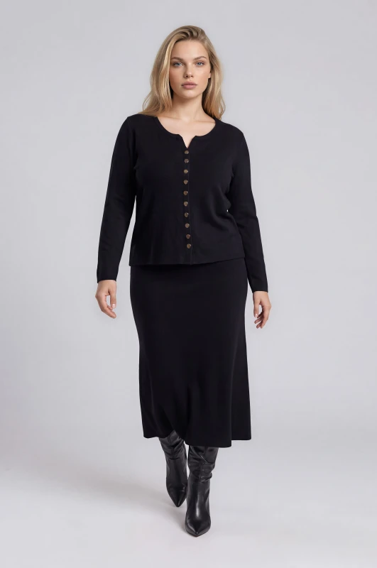 Co-ord Dress-Cardigan Yarn 