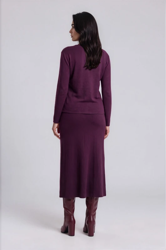 Co-ord Dress-Cardigan Yarn 