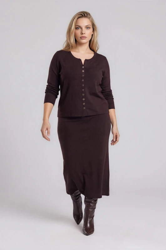 Co-ord Dress-Cardigan Yarn 