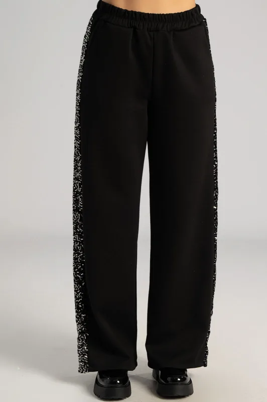 Tracksuit Silver Sequins