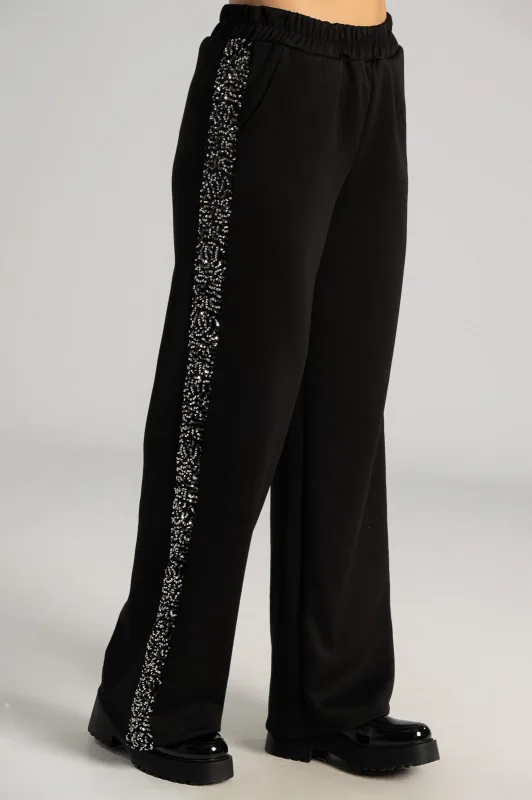 Tracksuit Silver Sequins