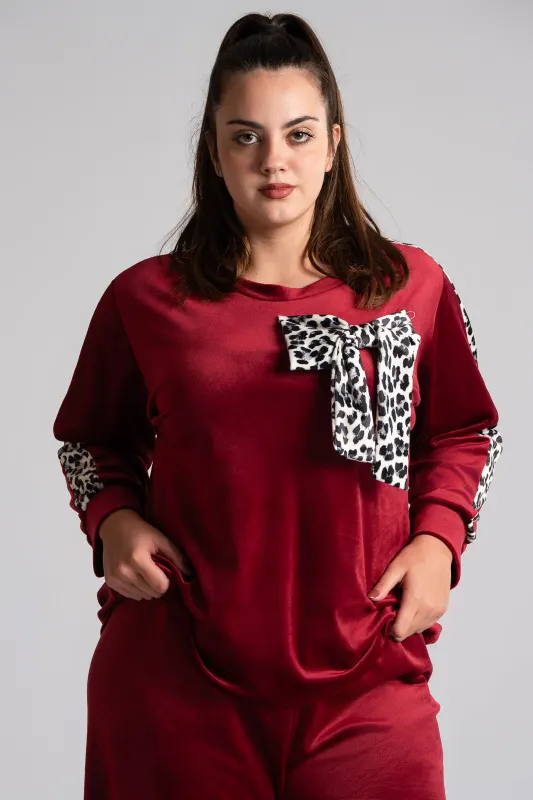 Σετ Φόρμας Leopard Φιόγκος