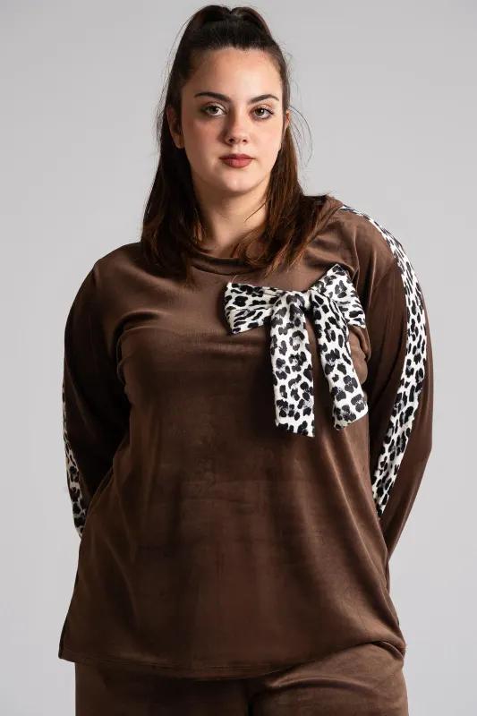 Σετ Φόρμας Leopard Φιόγκος