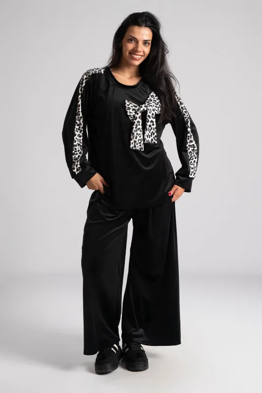 Σετ Φόρμας Leopard Φιόγκος