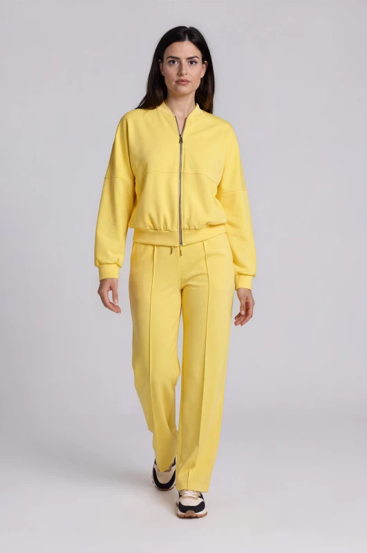 Track Suit Set Jacket Zipper 