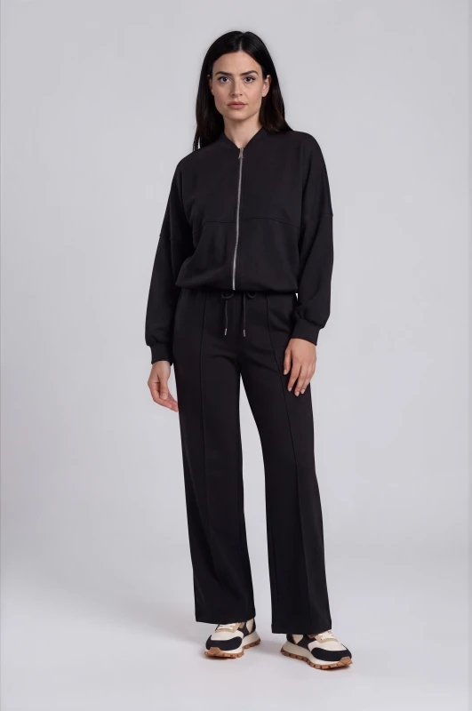 Track Suit Set Jacket Zipper 