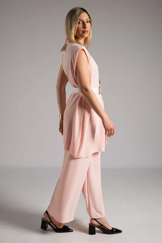 Set Vest- Pants Crep 