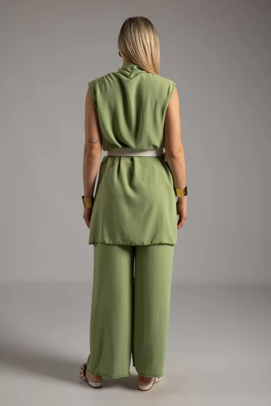 Set Vest- Pants Crep 