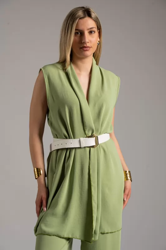 Set Vest- Pants Crep 
