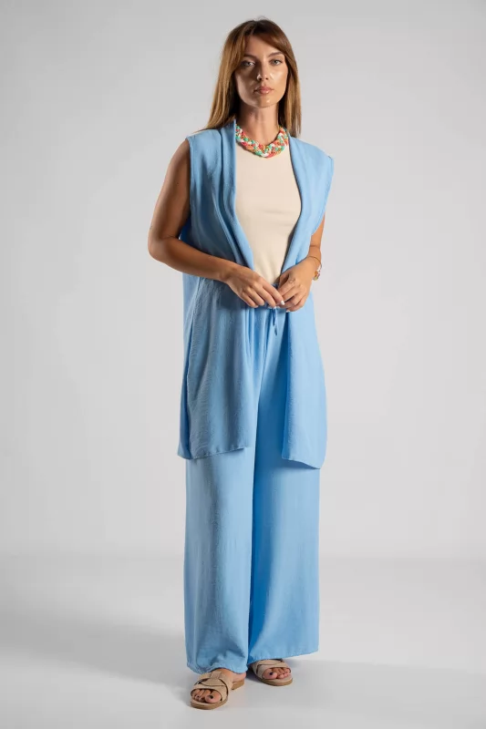 Set Vest- Pants Crep 