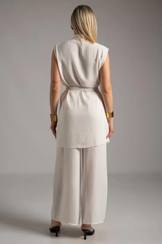 Set Vest- Pants Crep 