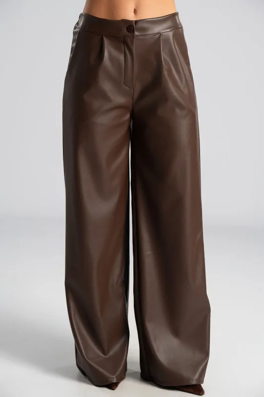 Σετ Γιλέκο-Παντελόνι Δερματίνη