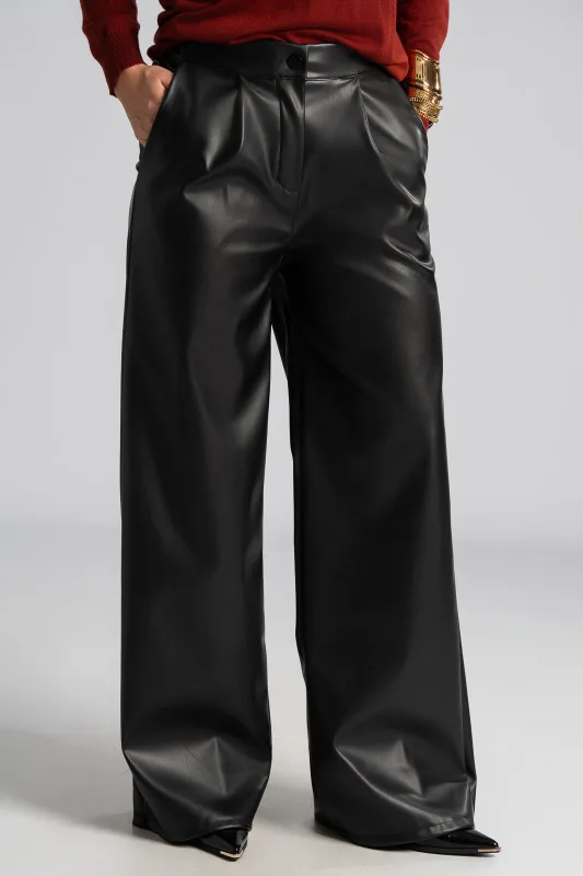 Σετ Γιλέκο-Παντελόνι Δερματίνη