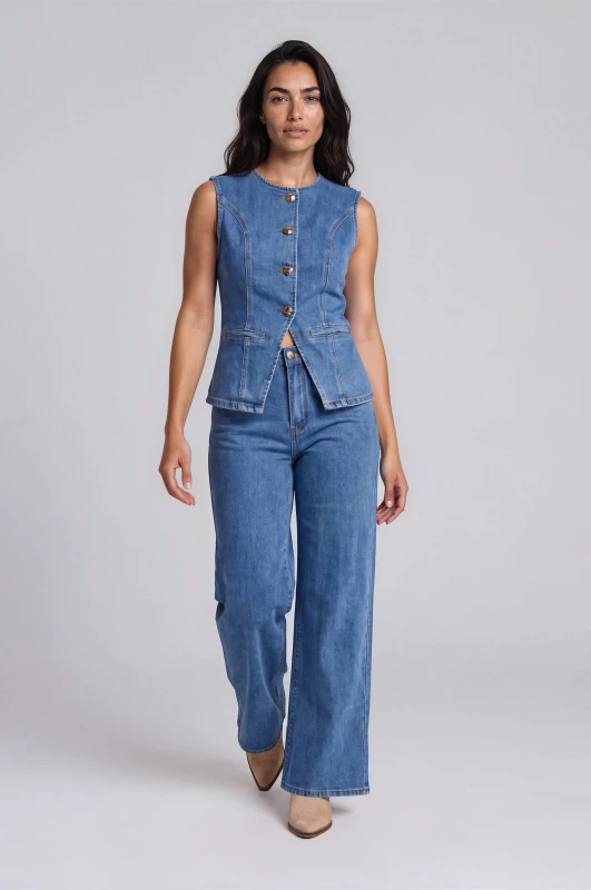 Co-ord Vest-Pants Jean