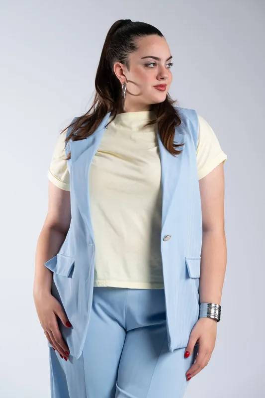 Striped Set Vest-Pants 
