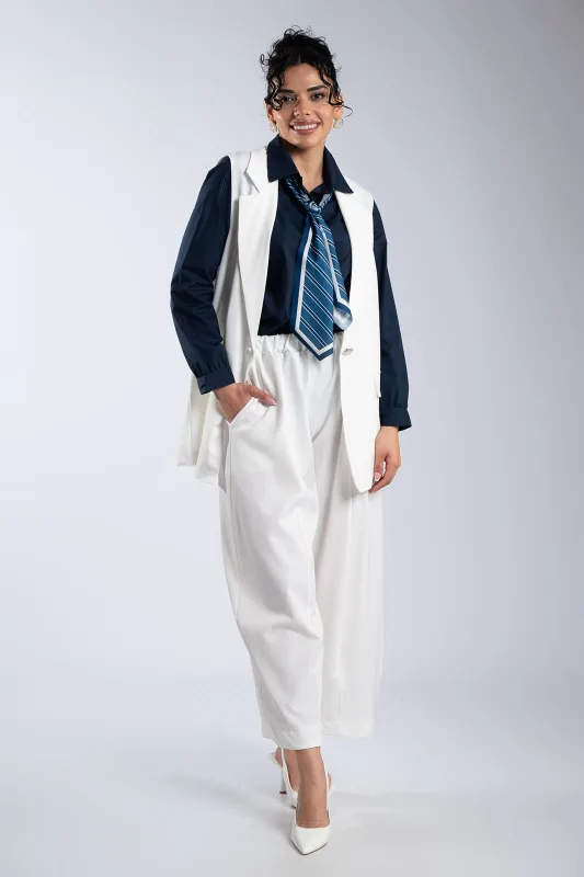 Striped Set Vest-Pants 