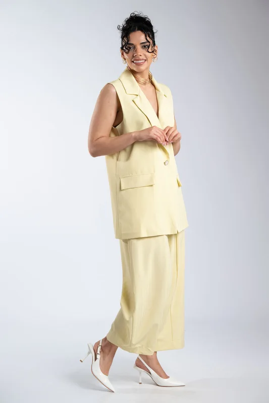 Striped Set Vest-Pants 