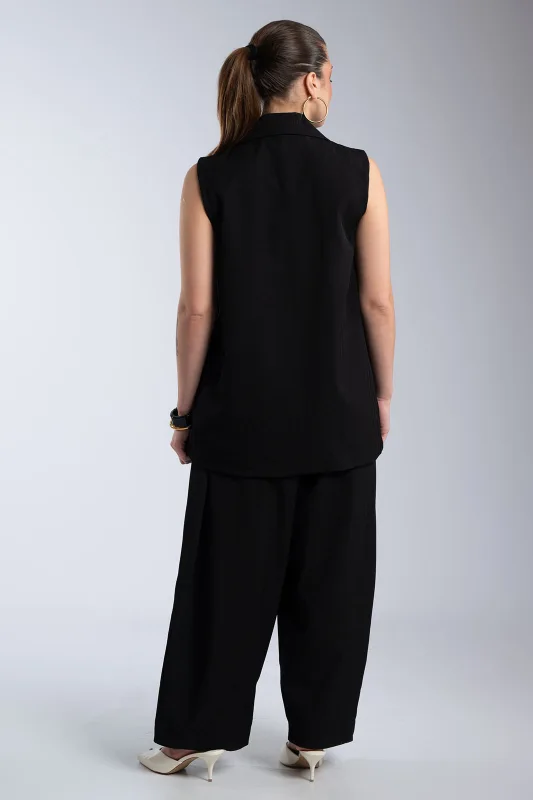 Striped Set Vest-Pants 