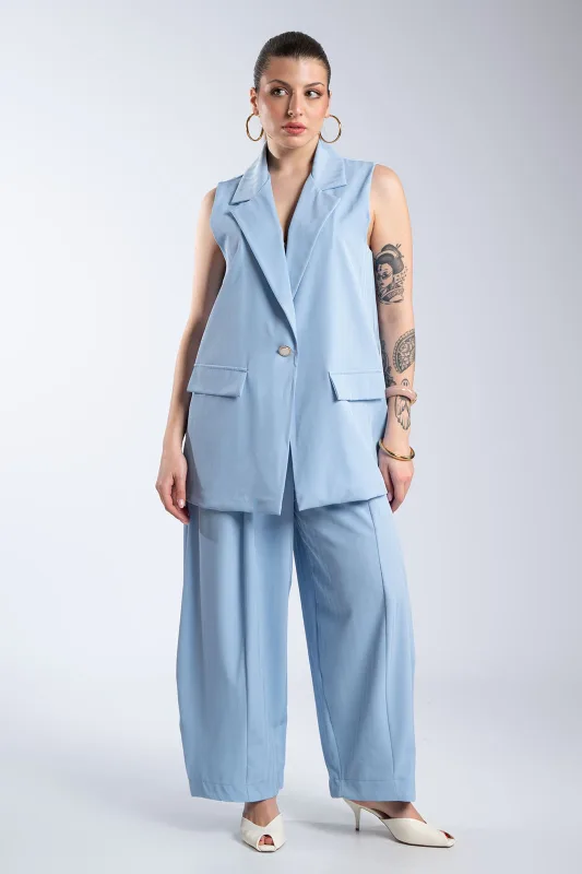 Striped Set Vest-Pants 