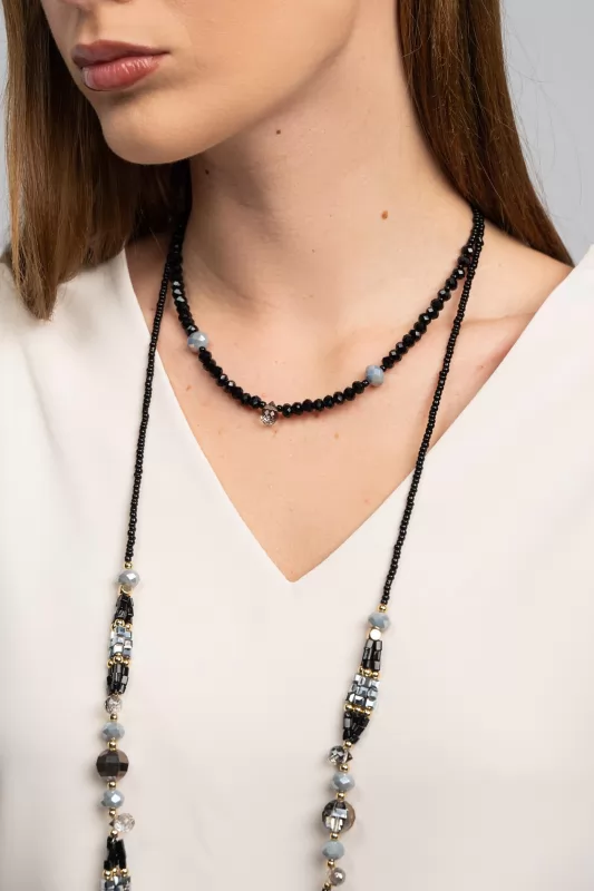 Set Necklace Pendant Beads