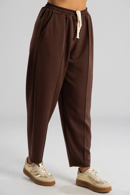 Set Blouse with Collar and Trousers