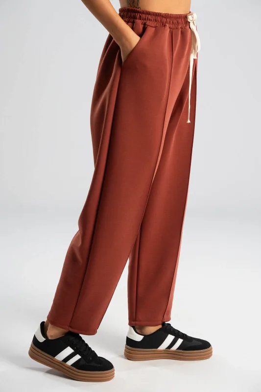 Set Blouse with Collar and Trousers
