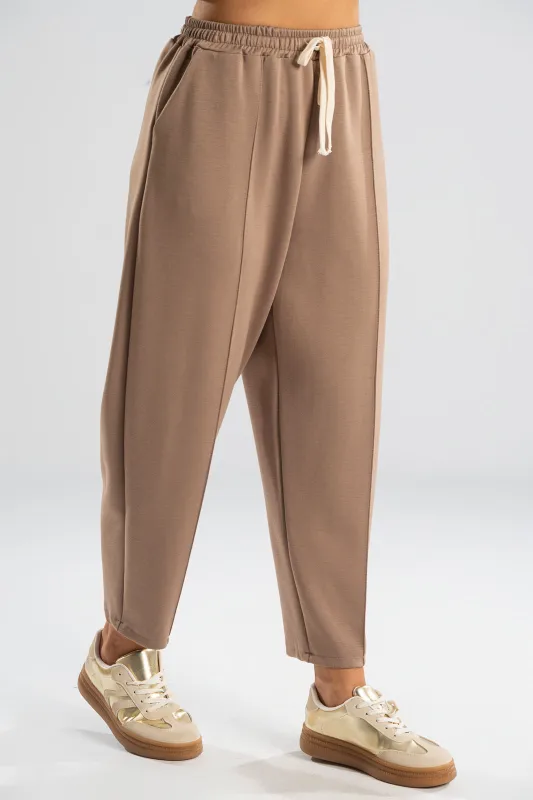 Set Blouse with Collar and Trousers