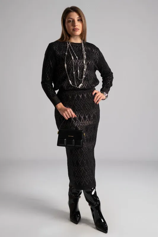 Set Blouse and Skirt Lurex 