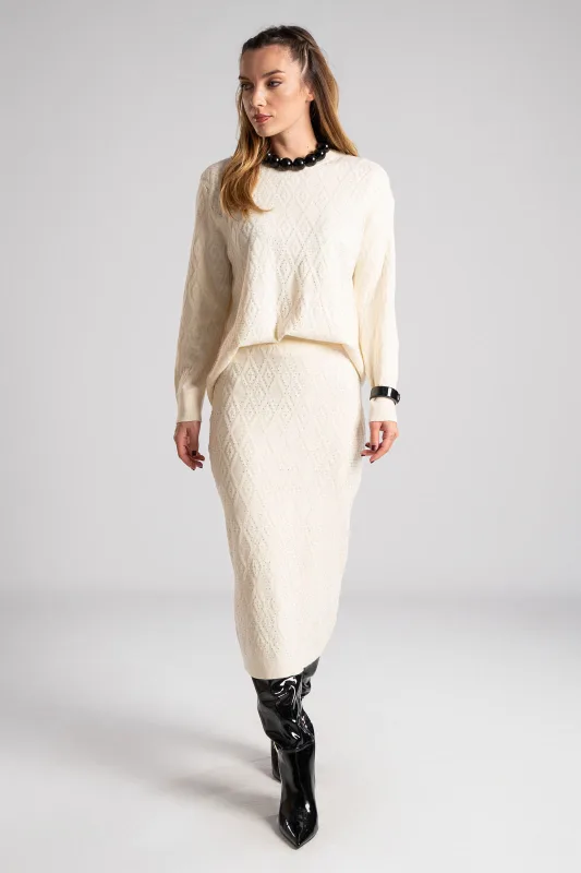 Set Blouse and Skirt Lurex 