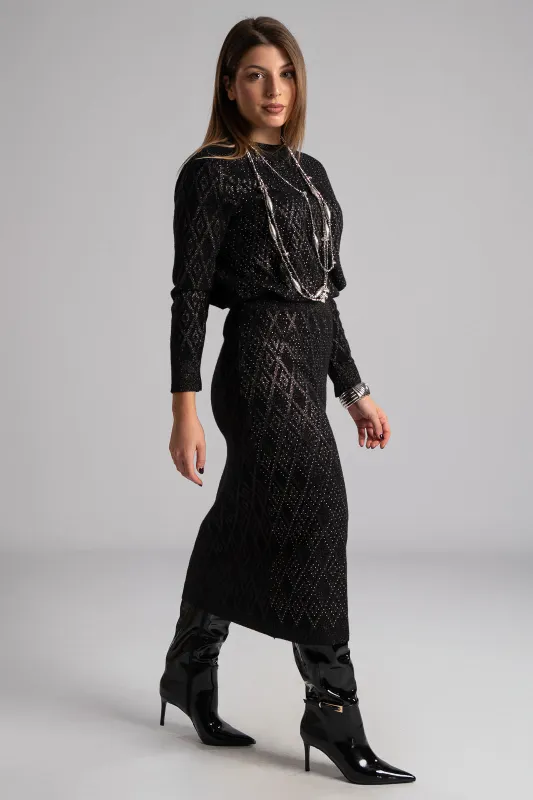 Set Blouse and Skirt Lurex 