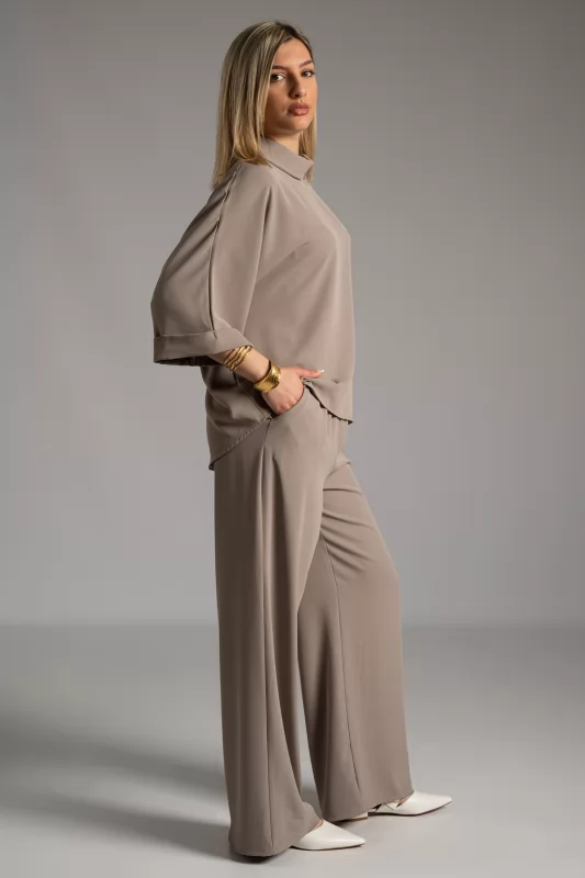 Blouse Set With Pants